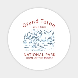 Grand Teton Magnet